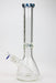 15.5" AQUA Glass / 9mm / glass beaker water bong- - One Wholesale