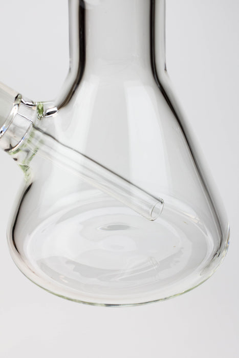 15.5" AQUA Glass / 9mm / glass beaker water bong- - One Wholesale