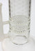 14" AQUA Glass / 2-in-1 / Dual honeycomb sandblast glass water bong- - One Wholesale