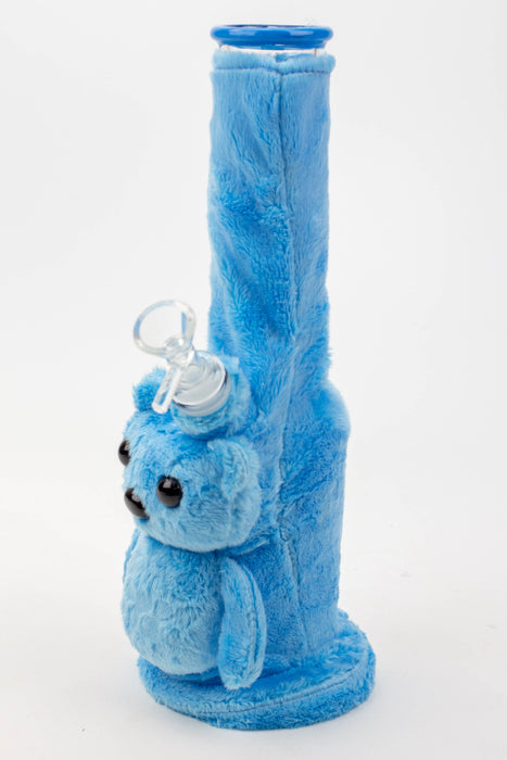 11" Adorable Bear Bong-Blue - One Wholesale