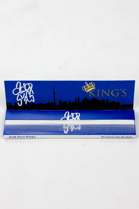 Acid Secs - Ultra thin rice King's Rolling Papers