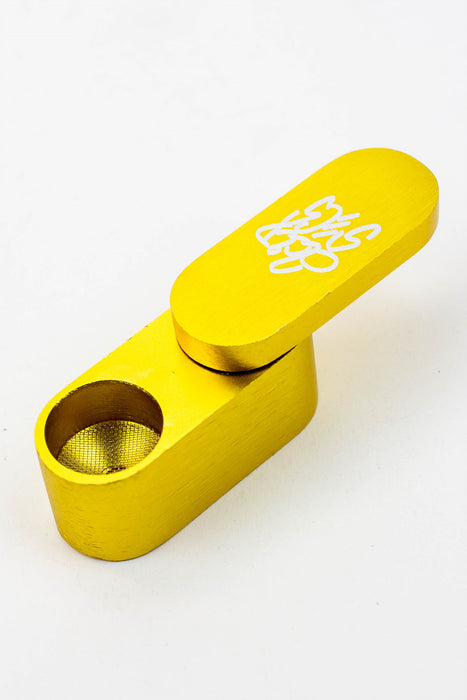 Acid Secs - Aluminum Foldable Pipe with screen-Gold - One Wholesale
