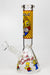 10" SS-Cartoon Graphic glass water bong- - One Wholesale