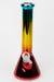 10" Metallic gradation glass water bong- - One Wholesale