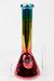 10" Metallic gradation glass water bong- - One Wholesale