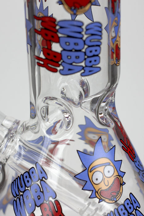 8" NM glass water bong-CL- - One Wholesale