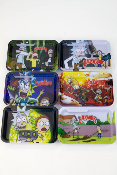 LED Rechargeable Rolling Tray Box of 6 Tray BANKA