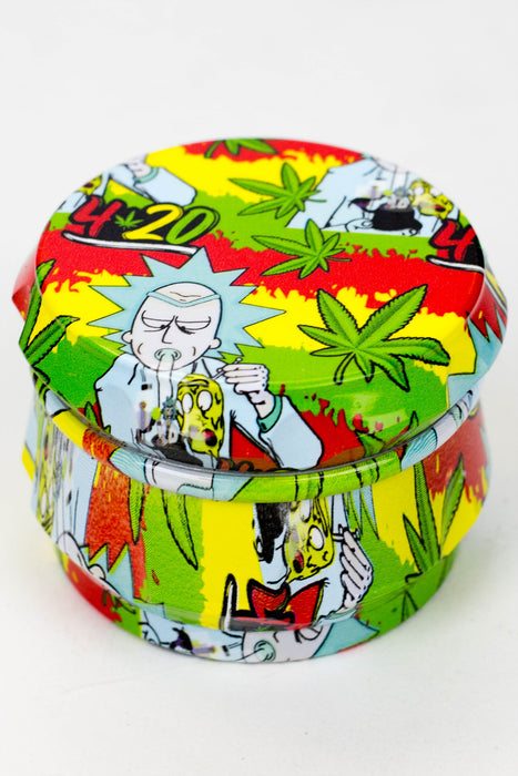 4 parts Graphic Metal grinder Box of 6 Display Pack BANKA