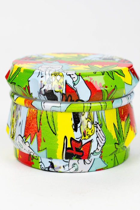 4 parts Graphic Metal grinder Box of 6 Display Pack BANKA