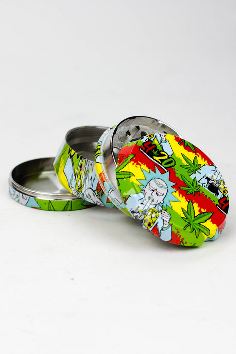 4 parts Graphic Metal grinder Box of 6 Display Pack BANKA