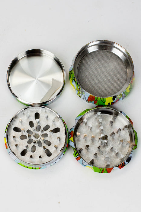 4 parts Graphic Metal grinder Box of 6- - One Wholesale