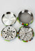 4 parts Graphic Metal grinder Box of 6- - One Wholesale
