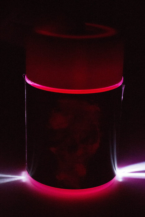 LED Stash Jars with Cartoon Designs Box of 6 Jar BANKA