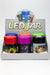 LED Stash Jars with Cartoon Designs Box of 6- - One Wholesale