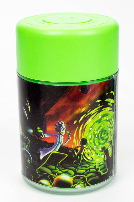 LED Stash Jars with Cartoon Designs Box of 6 Jar BANKA