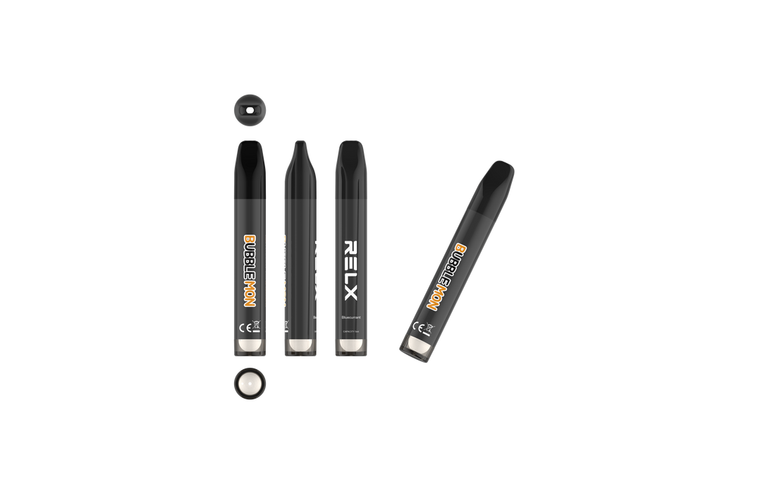 RELX x BUBBLEMON Disposable Vape 1600 puffs Box of 10 Federal Excise Tax AMMO VAPE