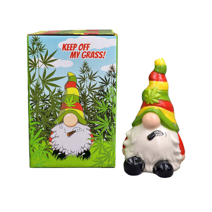 Gnome Pipe - STONED GNOME Ceramic Pipe Roast and Toast Gifts