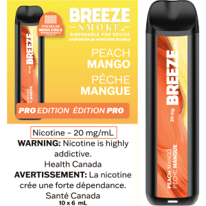 Breeze Pro Disposable 20MG Box of 10