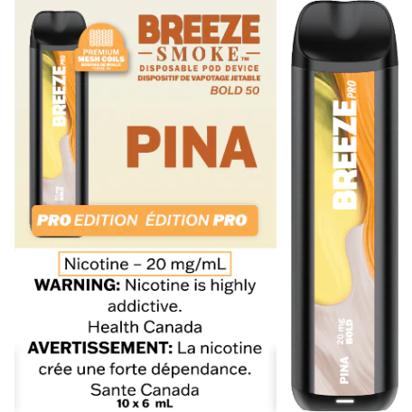 Breeze Pro Disposable 20MG Box of 10