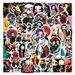 50pcs Assorted Anime Design Stickers Collectable Items Every Weekend Demon Slayer_C