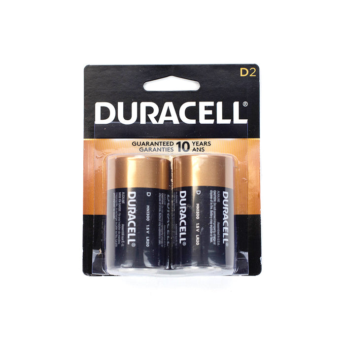 Duracell CopperTop D2 Alkaline Batteries