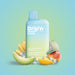 Drip'n BAR 5000 Puff Disposable Vape Box of 6 by ENVI Federal Excise Tax ONE Honeydew mango banana ice