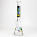 20" RM decal 7 mm glass water bong-Graphic C - One Wholesale