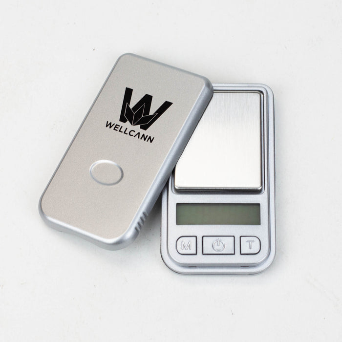 WELLCANN - Digital  Mini Scale [WELL-M 100]-Silver - One Wholesale