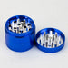 DANK 4 parts 50 mm Aluminum grinder Box of 6- - One Wholesale