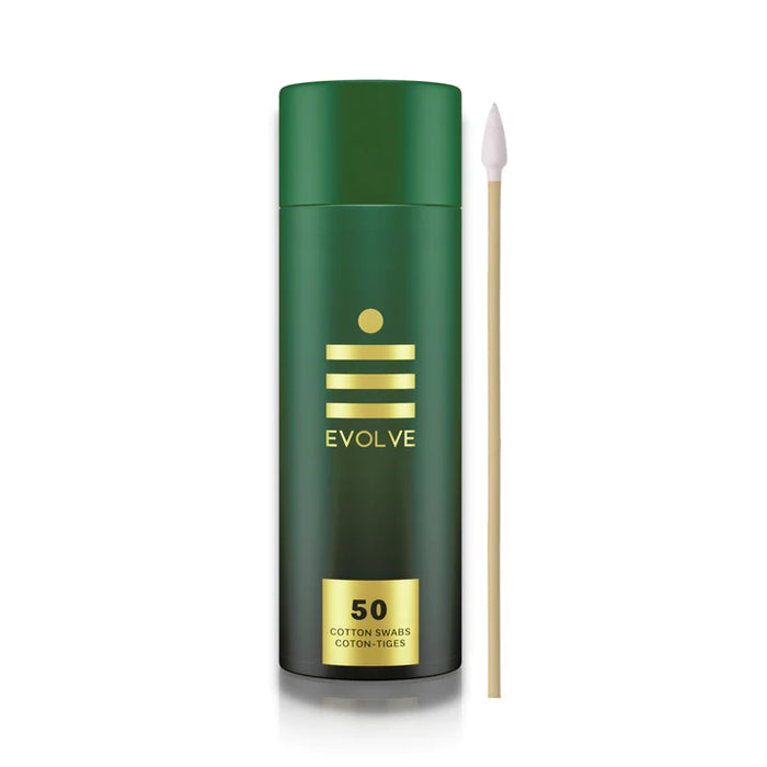 Evolve - Cotton Swabs Pack of 50 Wipe ONE