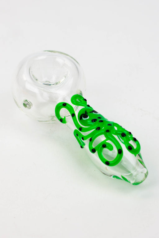 4" GLASS PIPE-Octopus [GHP004]- - One Wholesale