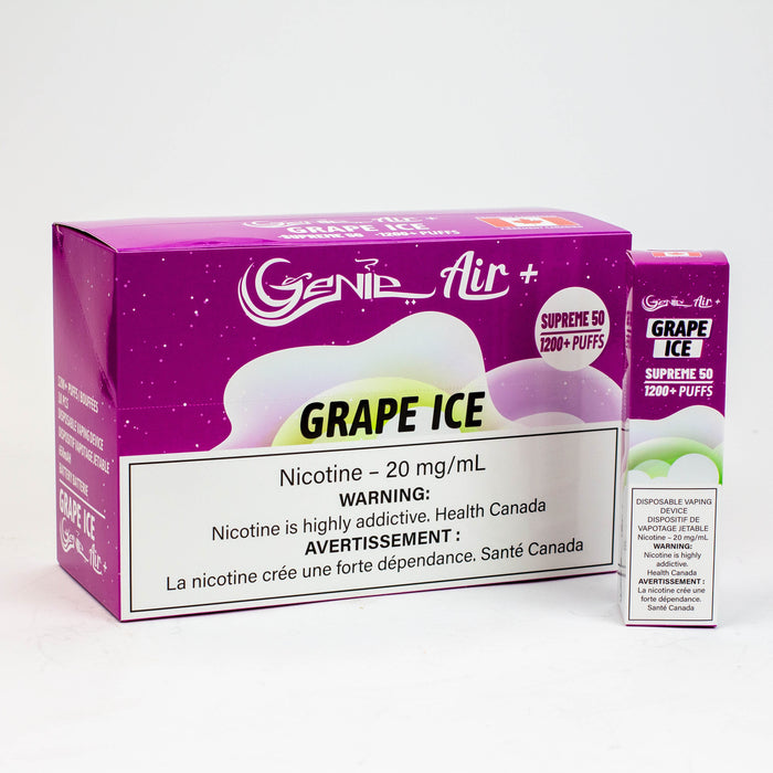 Genie Air+ SUPREME 50 disposable 1200 Puff 20 mg/mL