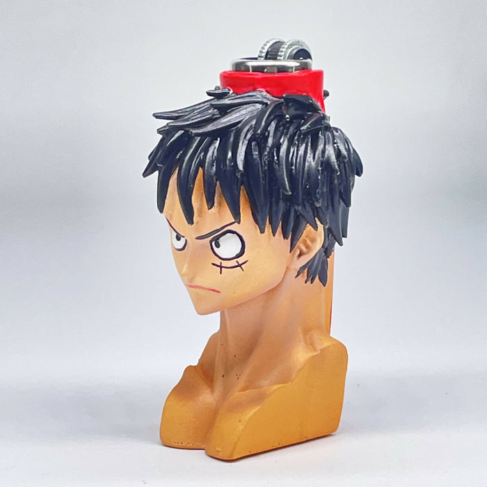 ONE PIECE Luffy Character 3D Lighter Case for Mini Clipper Lighter Lighters MAD LIGHTER SHOP
