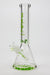 14" XTREME Glass / 9 mm / Classic Glass beaker Bong Glass Bong Canadian Distributor Green