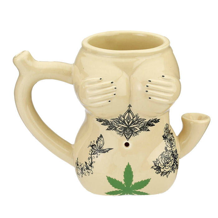 tattoo Girl mug Mug Pipe Roast and Toast Gifts