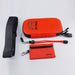 RYNO Smell Proof Bag W/Combo Lock + Shoulder & Wrist Straps-Orange - One Wholesale