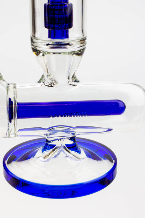 14" KUSH inline diffuser / splash guard / 7 mm / glass bong [K5003]- - One Wholesale