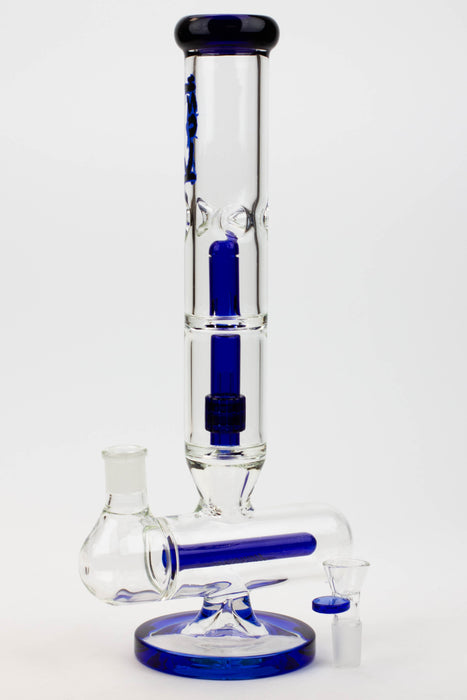 14" KUSH inline diffuser / splash guard / 7 mm / glass bong [K5003]- - One Wholesale