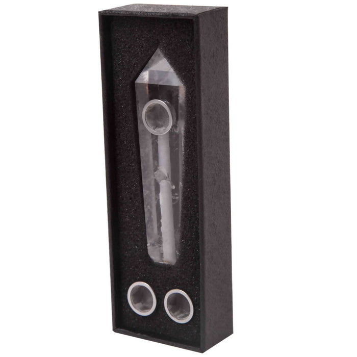 QUARTZ PIPE | CLEAR Quartz · Stone Xhaal Inc