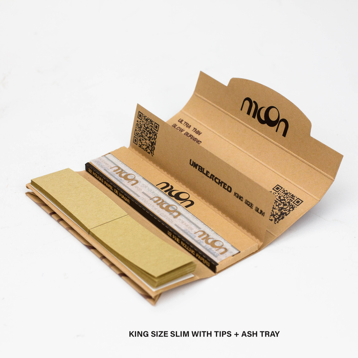 MOON - PREMIER BROWN ROLLING PAPER Coast 2 Coast
