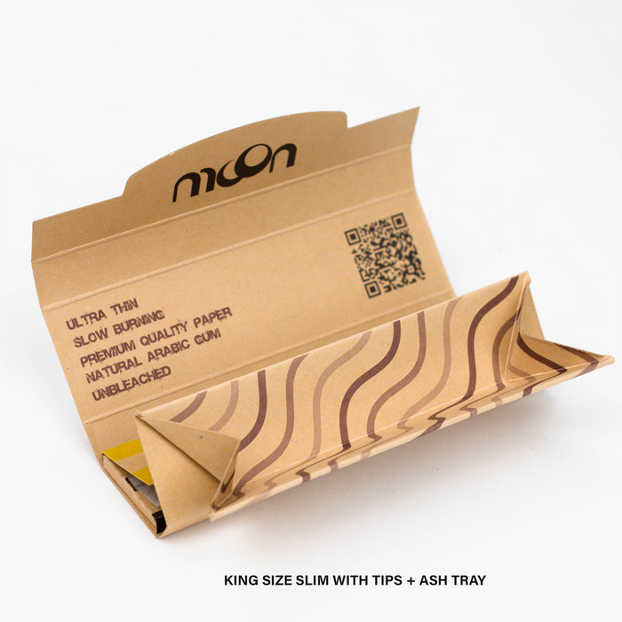 MOON - PREMIER BROWN ROLLING PAPER Coast 2 Coast