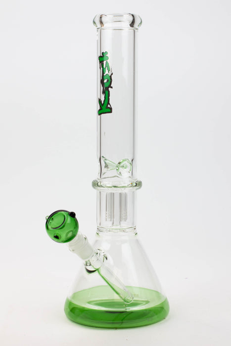 16" KUSH tree arms glass beaker bong [KR15] Glass Bong Canadian Distributor Green