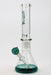 16" KUSH tree arms glass beaker bong [KR15]-Teal - One Wholesale