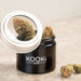 The Compact | Small Glass Stash Jar with 5x Magnifying Lid Jar KookiJar