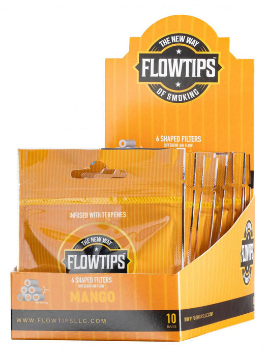 Flowtips Terpene Filter Tips - King Louis - 25 ct. Bag - 10 ct. Display