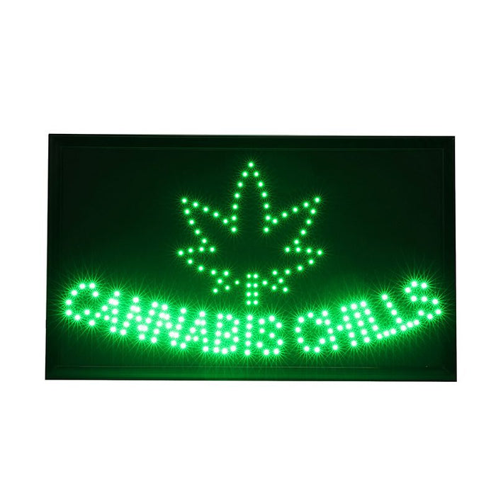 LED Light Wall Mount Sign - 21" x 13" Sign Canadian Distributor Cannabis Chills