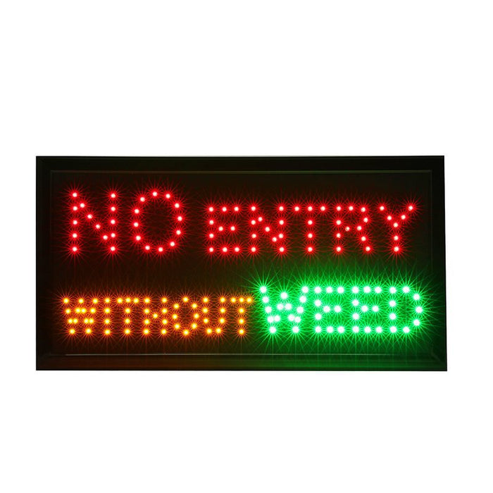 LED Light Wall Mount Sign - 21" x 13"