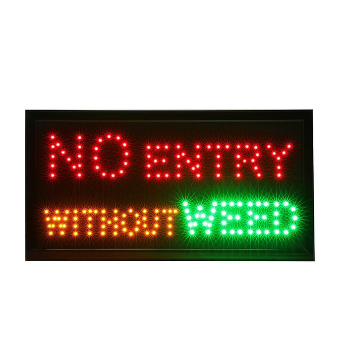 LED Light Wall Mount Sign -19" x 10"