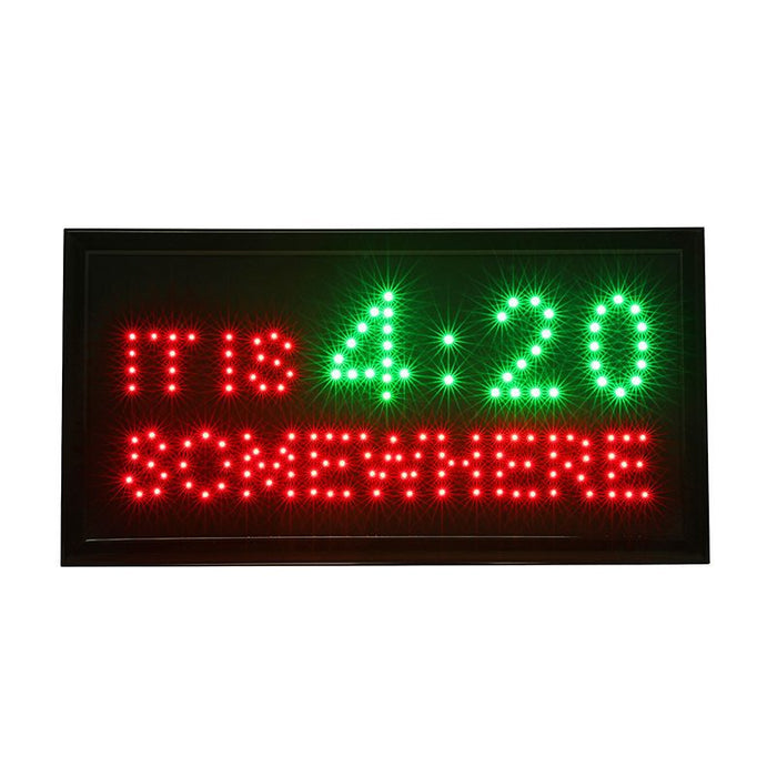 LED Light Wall Mount Sign -19" x 10"