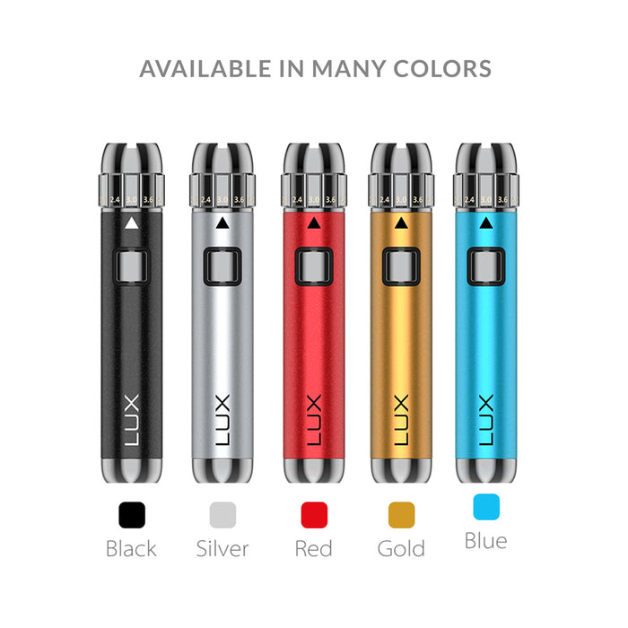 Yocan | LUX Universal twist Battery for 510 thread Display of 20 Vape Devices ONE